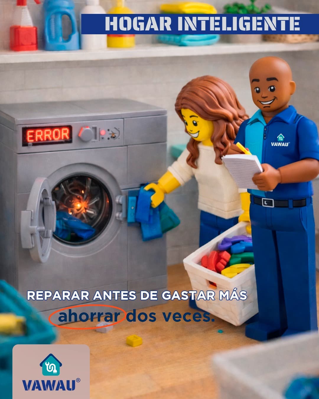 Electrodoméstico dañado